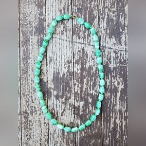 Vintage glass bead necklace